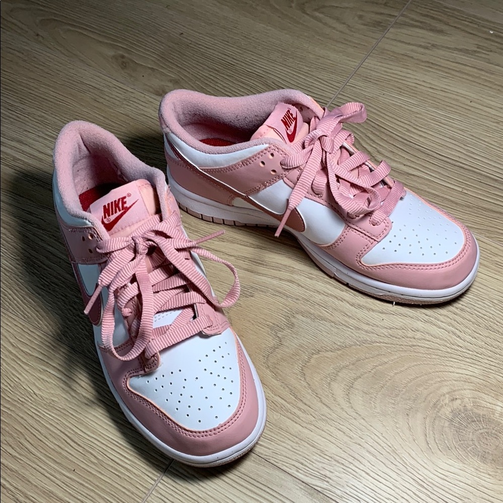 Nike Pink Velvet Dunk Sneaker